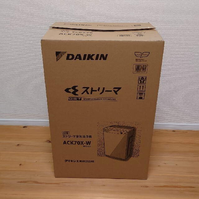 返品交換不可】 DAIKIN 空気清浄機 ダイキン ストリーマ ACK70X-W - 空気清浄器 返品交換不可】 DAIKIN 空気清浄機 ダイキン ストリーマ ACK70X-W - 空気清浄器