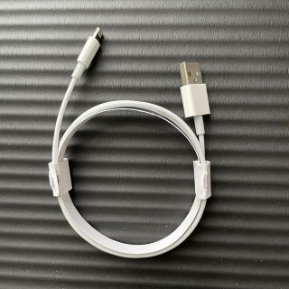 アイフォーン(iPhone)のiPhone 充電コード　充電器　1m 1本　USB type-a(バッテリー/充電器)