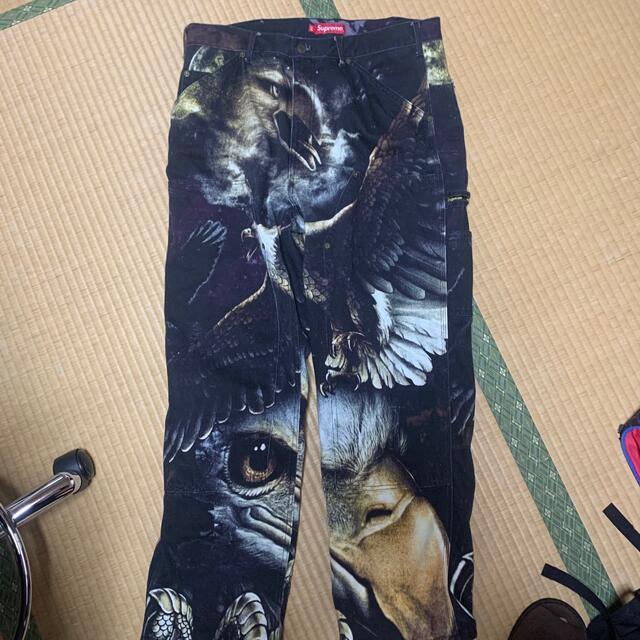 Supreme(シュプリーム)のサイズ34 Supreme eagle double knee pants  メンズのパンツ(デニム/ジーンズ)の商品写真