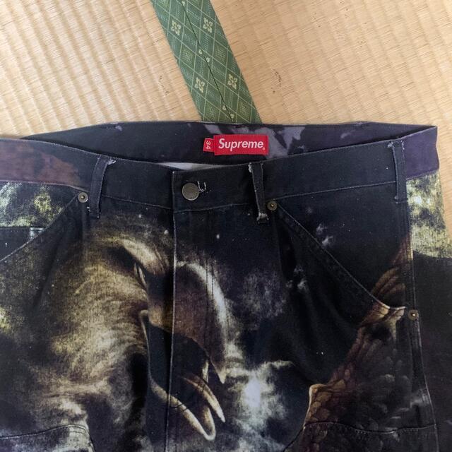 Supreme(シュプリーム)のサイズ34 Supreme eagle double knee pants  メンズのパンツ(デニム/ジーンズ)の商品写真