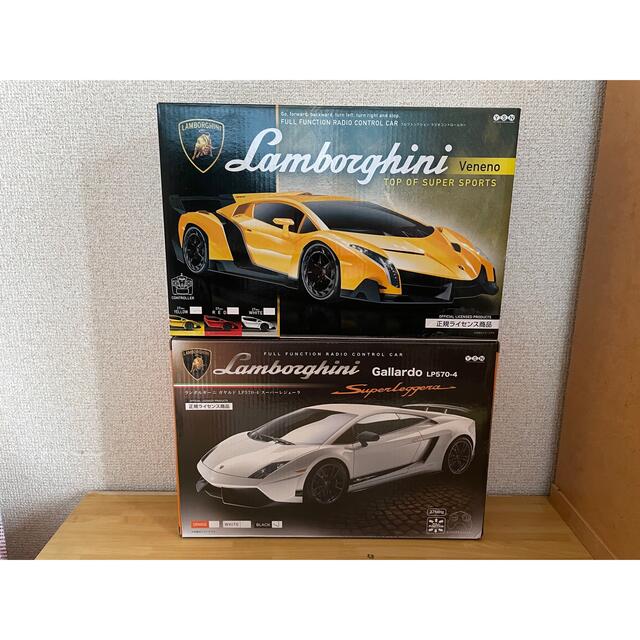 Lamborghini(ランボルギーニ)の新品未開封　ラジコンカー　ランボルギーニ　Veneno•GALLARDO　RC エンタメ/ホビーのおもちゃ/ぬいぐるみ(ホビーラジコン)の商品写真