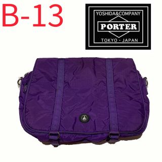 ポーター(PORTER)のPORTER  パープル　ショルダーバッグ(ショルダーバッグ)