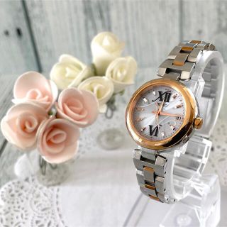 動作良好】SEIKO ルキア 腕時計 1B22-0AC0 電波ソーラー-