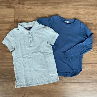 ザラキッズ(ZARA KIDS)のgap & zara 120cm2枚セット(Tシャツ/カットソー)