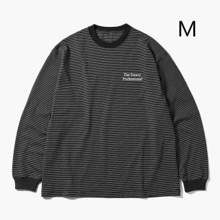 ワンエルディーケーセレクト(1LDK SELECT)のennoy L/S Border T-Shirt  BLACK WHITE M (Tシャツ/カットソー(七分/長袖))