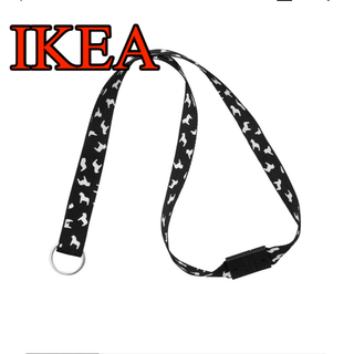 イケア(IKEA)の⭐️IKEA⭐️タグ付き未使用⭐️馬柄デザイン⭐️ヘスターゲ⭐️ネックストラップ(ネックストラップ)