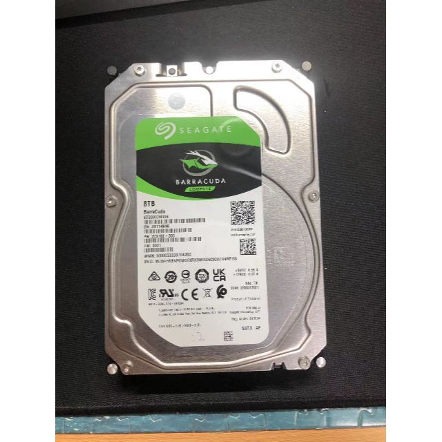 シーゲート ST8000DM004 HDD 8TB