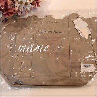 ジェラートピケ(gelato pique)のレア⭐️新品♡ママバッグ＆ショルダーポーチSET♡ベージュ♡ジェラートピケ(マザーズバッグ)