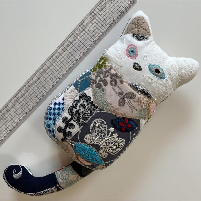 ミナペルホネン  ハンドメイド   オッドアイ ⭐猫 (*ΦωΦ)coda ㉓