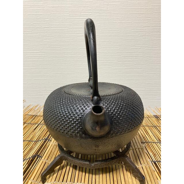 美品 岩手県奥州水沢 伝統工芸士 及川寛治造姥口アラレ15型 美品 岩手県奥州水沢 伝統工芸士 及川寛治造姥口アラレ15型