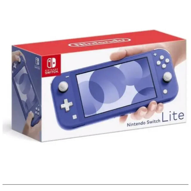 Nintendo Switch(ニンテンドースイッチ)のニンテンドースイッチ ライト グレー　ブルー　各一台 エンタメ/ホビーのゲームソフト/ゲーム機本体(携帯用ゲーム機本体)の商品写真