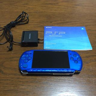 ソニー(SONY)のPSP3000 ブルー (家庭用ゲーム機本体)