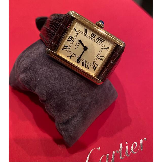 Cartier/マストタンク/手巻式/アンティーク