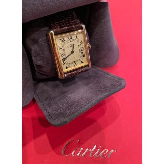 カルティエ(Cartier)のCartier/マストタンク/手巻式/アンティーク(腕時計(アナログ))