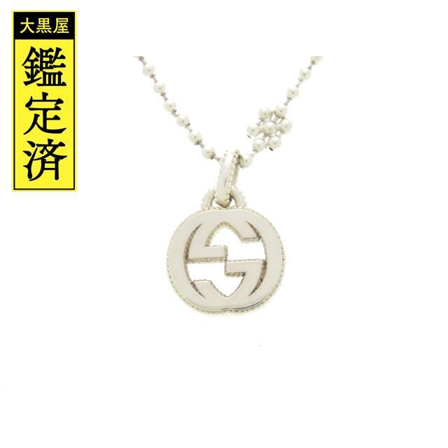 GUCCI グッチ インターロッキング ネックレス シルバー925 【431】 [宅