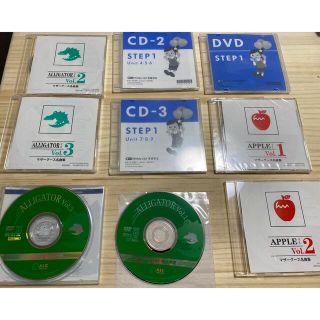 ALC kiddy CAT 英語教室　教材DVD3枚とCD６枚(キッズ/ファミリー)