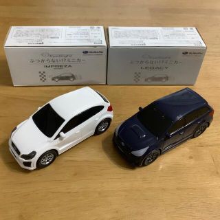 スバル(スバル)のバブモル様専用★  ぶつからないミニカー2台★ IMPREZA & LEGACY(ミニカー)