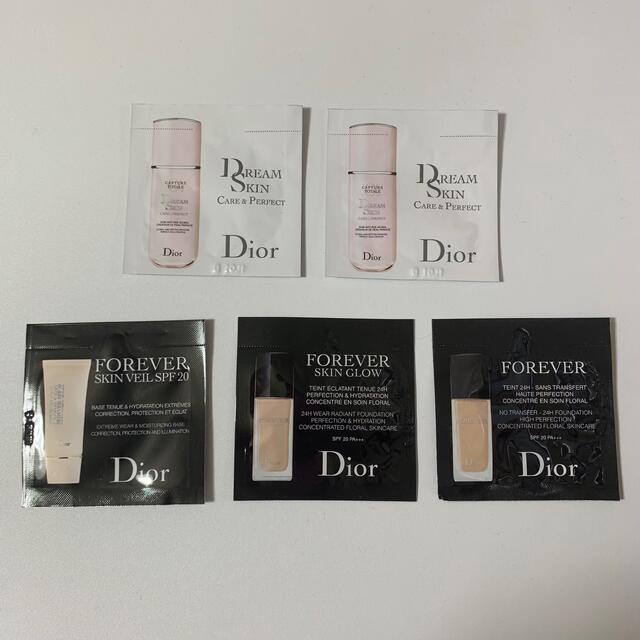 Dior(ディオール)のDior*乳液・下地・ファンデーションサンプルセット コスメ/美容のキット/セット(サンプル/トライアルキット)の商品写真