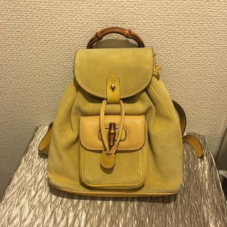 グッチ(Gucci)のGUCCI バンブーミニ リュック(リュック/バックパック)