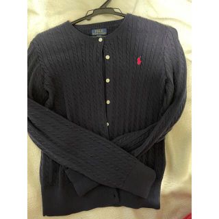 ポロラルフローレン(POLO RALPH LAUREN)の★たーくん様専用★ラルフローレン　カーディガン　ホワイトネイビー2点セット(カーディガン)