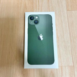 iPhone 13 128GB グリーン simフリー　新品未使用(スマートフォン本体)