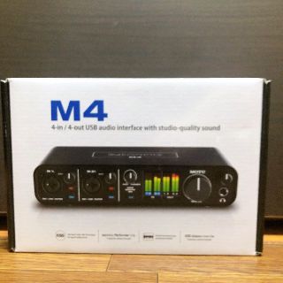 新品　並行輸入　MOTU M4 USB Type-C オーディオインターフェース(オーディオインターフェイス)