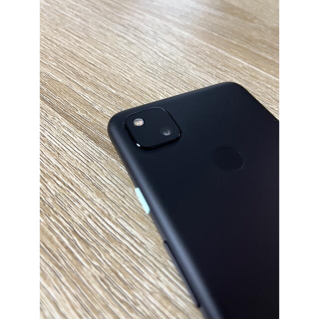 スマートフォン本体【美品】Google Pixel 4a 本体 SIMフリー 128GB 黒