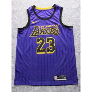 ナイキ(NIKE)のSWINGMAN 美品 NBA レブロン・ジェームス ユニフォーム　レイカーズ(バスケットボール)