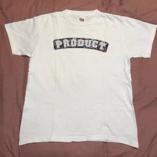 プロダクト(PRODUCT)のPRODUCT プロダクト フラワー BOX ロゴ Tシャツ サイズ M 花(Tシャツ/カットソー(半袖/袖なし))