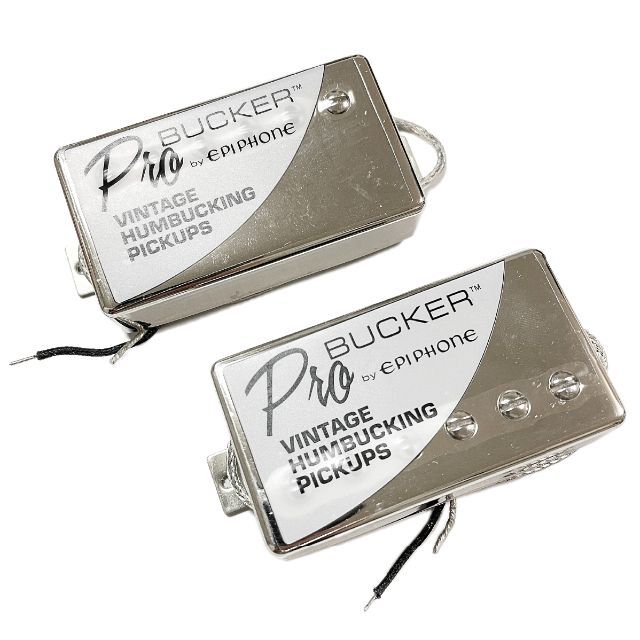 Epiphone(エピフォン)のEpiphone純正 ProBucker 2 & 3 網線セット+接続済ハーネス 楽器のギター(エレキギター)の商品写真