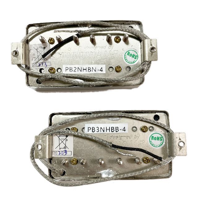 Epiphone純正 ProBucker 2 & 3 網線セット+接続済ハーネス Epiphone純正 ProBucker 2 & 3 網線セット+接続済ハーネス