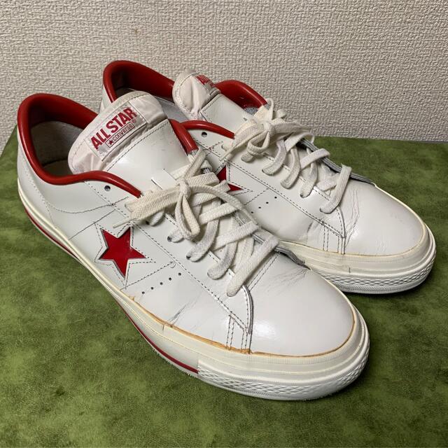 メンズconverseコンバースワンスタースニーカー美品