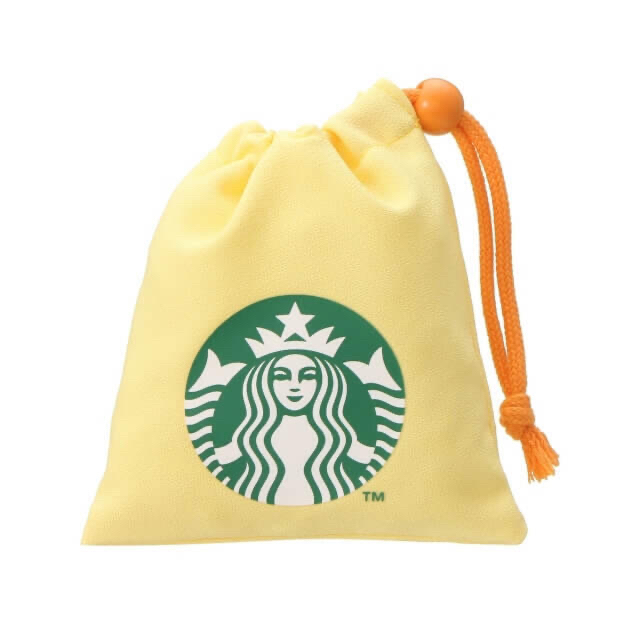 Starbucks Coffee(スターバックスコーヒー)のスターバックスミニカップギフト（巾着のみ） インテリア/住まい/日用品のインテリア小物(小物入れ)の商品写真