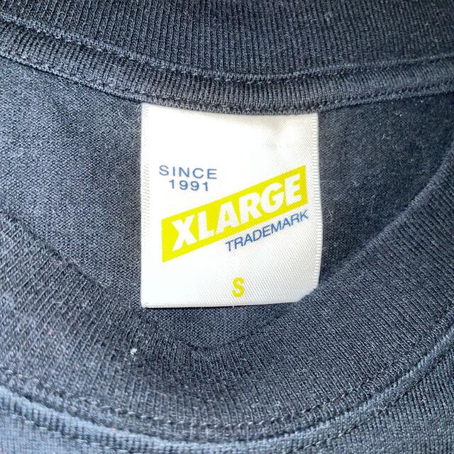 XLARGE(エクストララージ)のエクストララージ プリント ロゴ Tシャツ ブラック サイズS X-LARGE メンズのトップス(Tシャツ/カットソー(半袖/袖なし))の商品写真