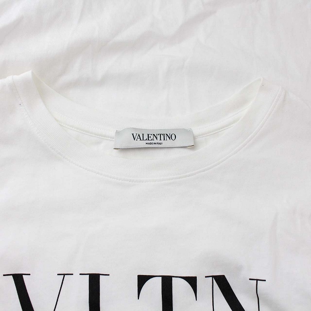 ヴァレンティノ ヴァレンチノ VLTN Tシャツ カットソー 半袖 XS 白 2