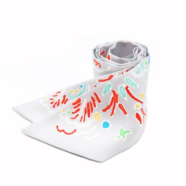 エルメス HERMES ツイリー 春の鳥 スカーフ ユニセックス【中古