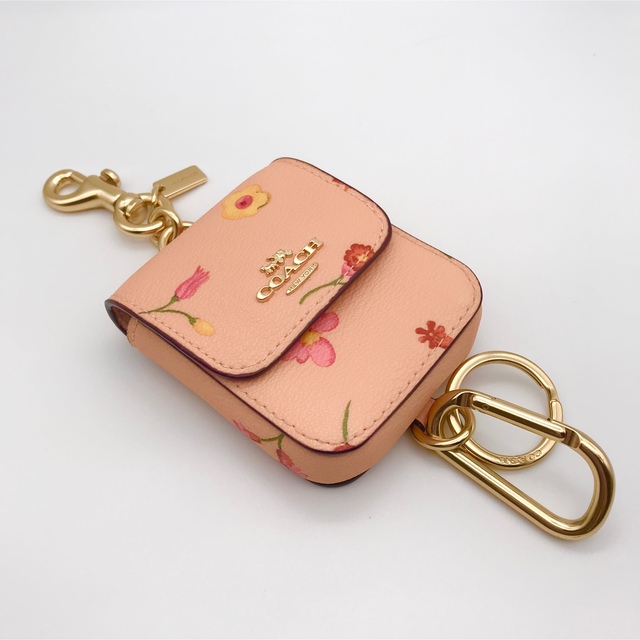 COACH 大人気! アタッチメントケースチャーム ミスティカルフローラル 新品