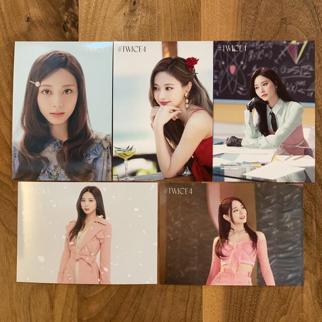 #TWICE4   ラントレ　ツウィ　コンプリート　5枚