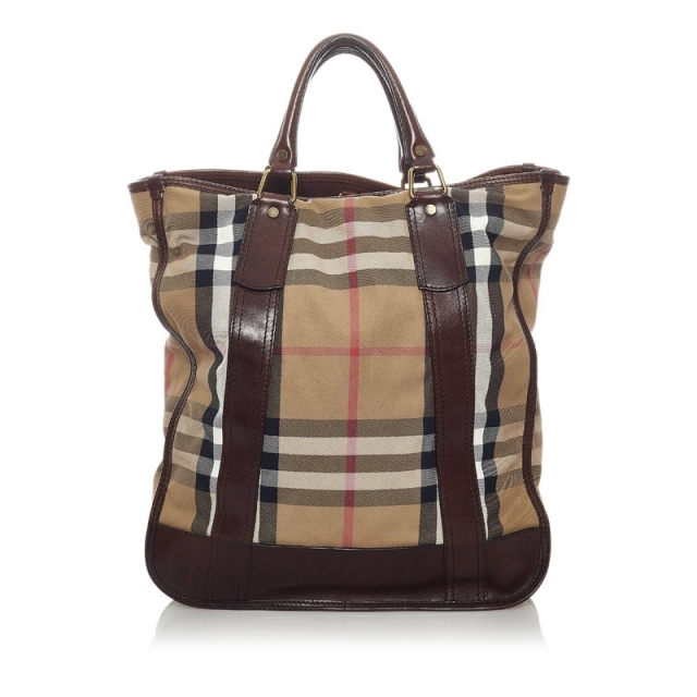 パートナーㄨ BURBERRY - バーバリー ノバチェック ハンドバッグ