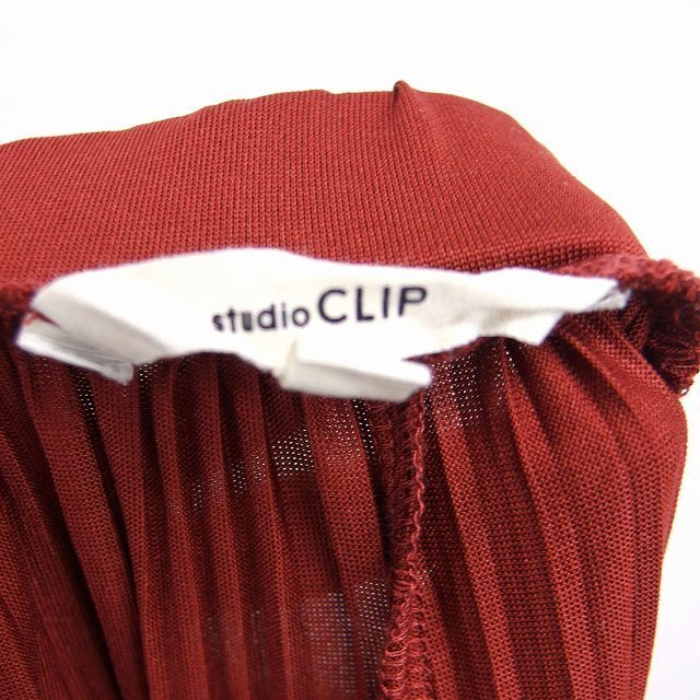 STUDIO CLIP(スタディオクリップ)のスタディオクリップ Studio Clip ワイド パンツ ギャザー 無地 レディースのパンツ(その他)の商品写真