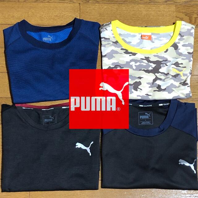 PUMA プーマ　イグナイト　ヘザー　SS  ランニングTシャツ　4点セット