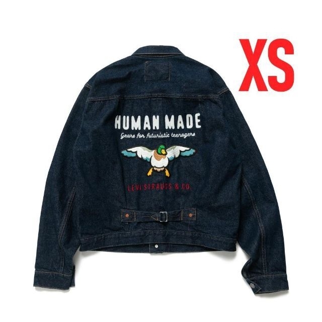 HUMAN MADE(ヒューマンメイド)のLEVI’S HUMAN MADE 506 TRUCKER JACKET XS メンズのジャケット/アウター(Gジャン/デニムジャケット)の商品写真