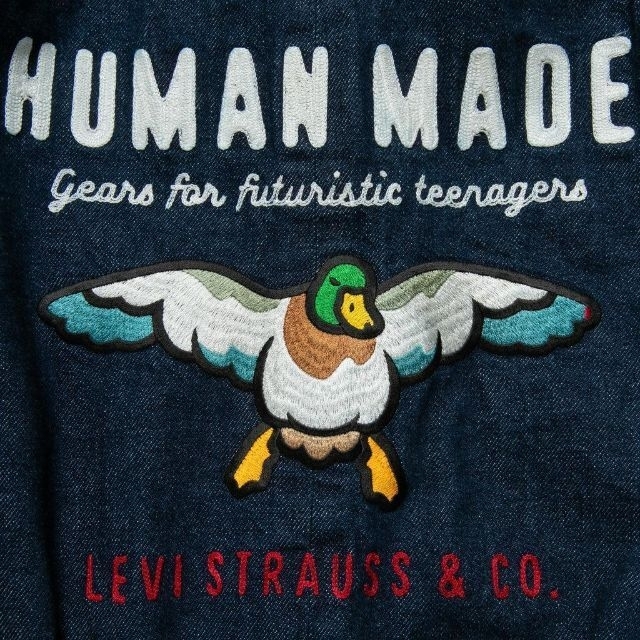 HUMAN MADE(ヒューマンメイド)のLEVI’S HUMAN MADE 506 TRUCKER JACKET XS メンズのジャケット/アウター(Gジャン/デニムジャケット)の商品写真