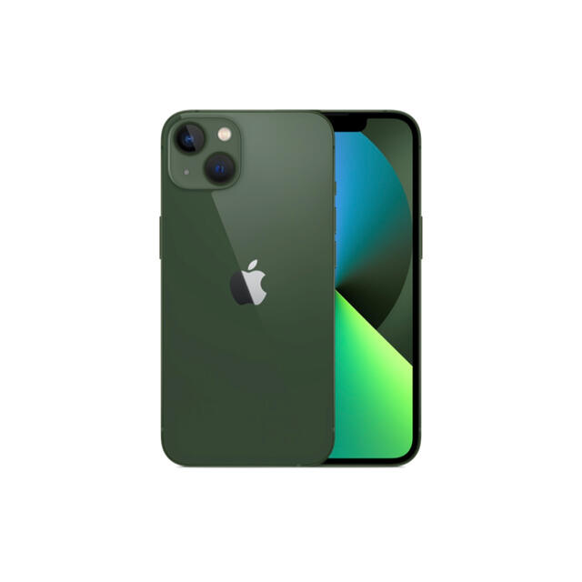 人気ブランドを iPhone simフリー 新品未使用 グリーン 128GB 13