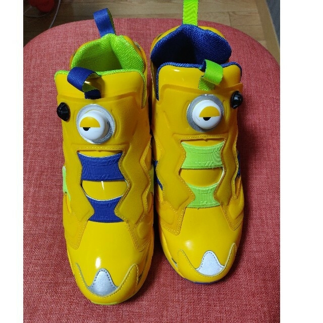 Reebok(リーボック)のReebok minions insta pomp fury 26.5 中古 メンズの靴/シューズ(スニーカー)の商品写真