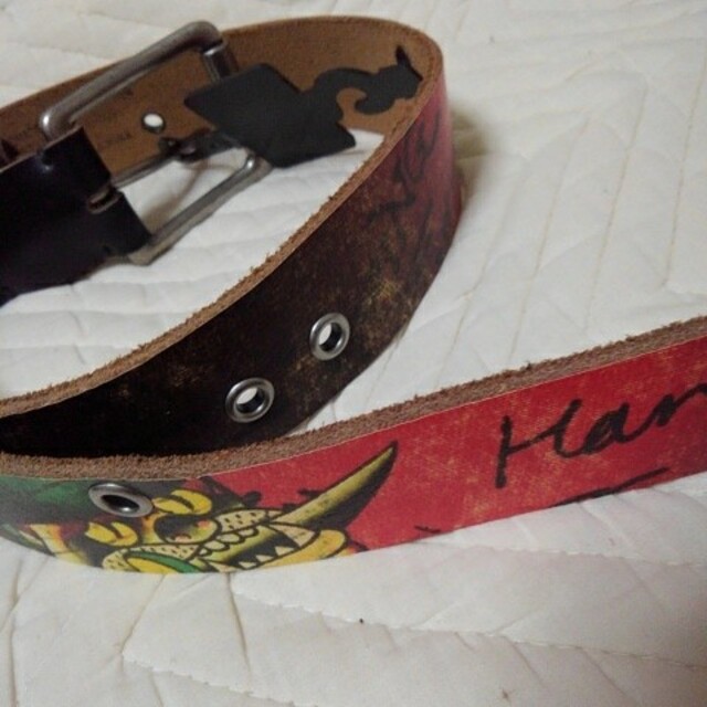 Ed Hardy(エドハーディー)のEd Hardy　ベルト　Ｌサイズ メンズのファッション小物(ベルト)の商品写真