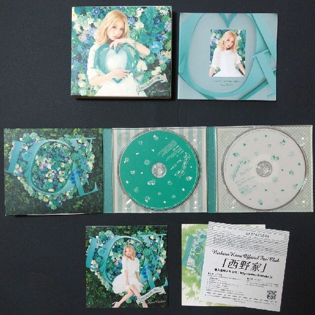 SONY(ソニー)のLove Collection -pink- / -mint- 西野カナ 初回限 エンタメ/ホビーのCD(ポップス/ロック(邦楽))の商品写真