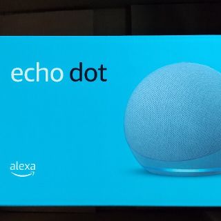 エコー(ECHO)のecho dot 第4世代 トワイライトブルー スマートスピーカー Alexa(スピーカー)