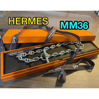 エルメス(Hermes)の【激レア】正規品　HERMES エルメス シェーヌダンクル ネックレス MM36(ネックレス)