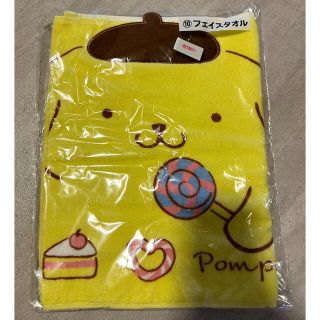 ポムポムプリン(ポムポムプリン)のサンリオ ポムポムプリン フェイスタオル 1番くじ(タオル)